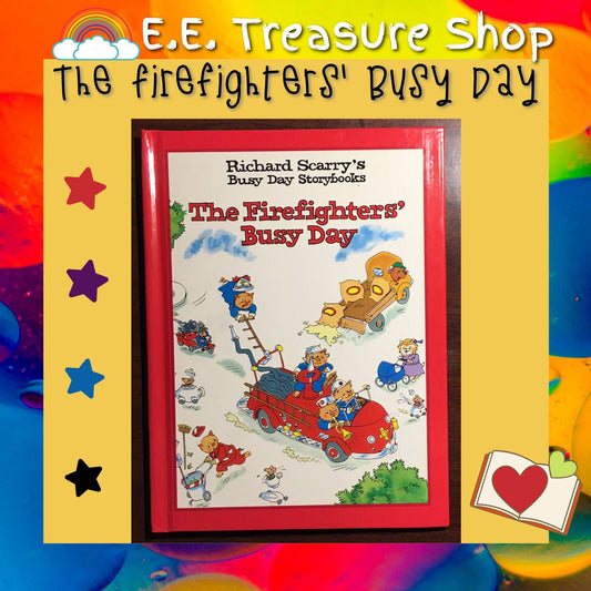 Richard Scarry, The Firefighters Busy Day, Vintage 1997